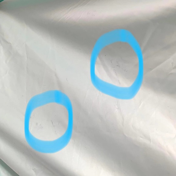 3/$15 Koral Ribbed Windbreaker Pullover in Light Aqua - Picture 11 of 11